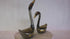 Brass Showpiece Duck Pair Statue 573g